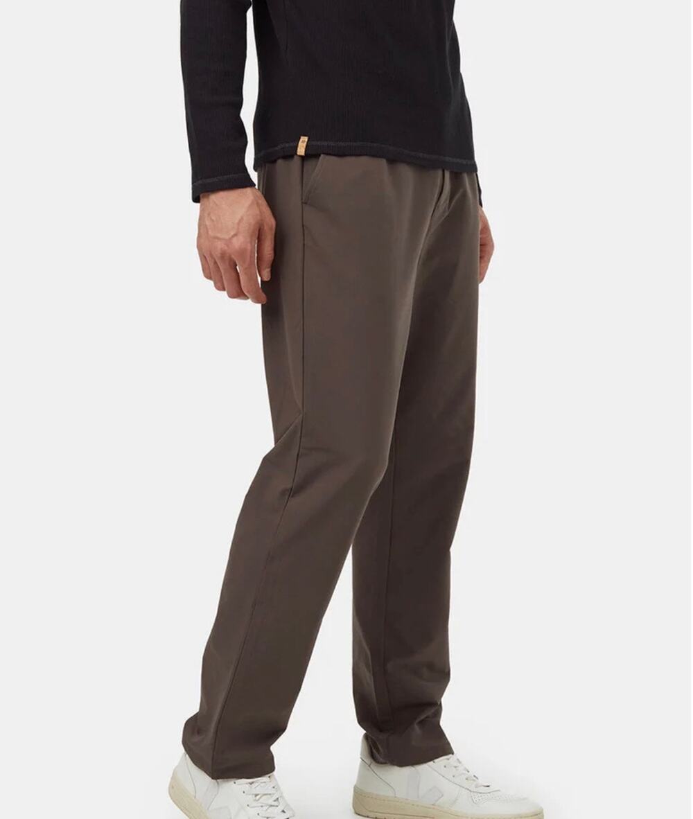 NWT Tentree inMotion Pull On Pants, Olive Green Black, M